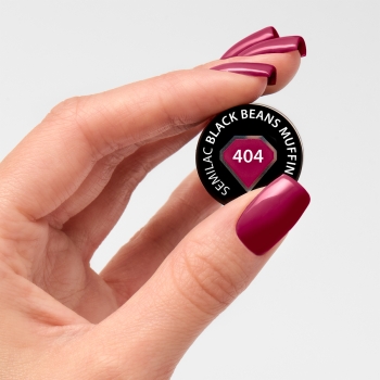 Lakier hybrydowy 404 BLACK BEANS MUFFIN 7ml